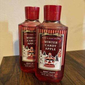 Bath & Body works Winter Candy Apple body wash 2 pack